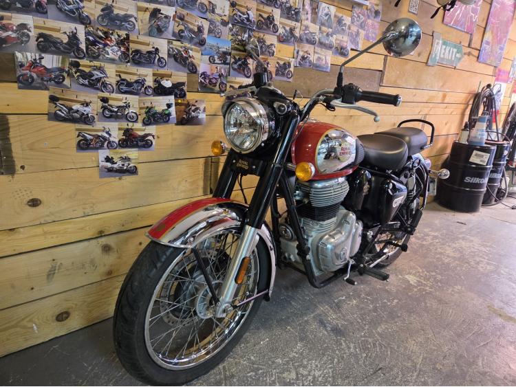 ROYAL ENFIELD CLASSIC 350 CHROME Garantie 1 an